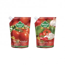 Tomato Sauce And Chillie Garlic Sauce 500gm x 24per ctn 185 Tk