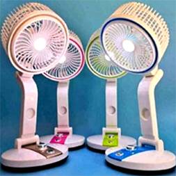 Folding Rechargeable Table Fan